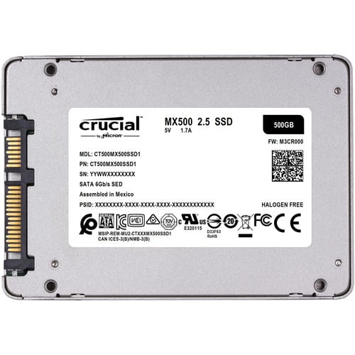 Crucial MX500 500GB 2.5" SSD