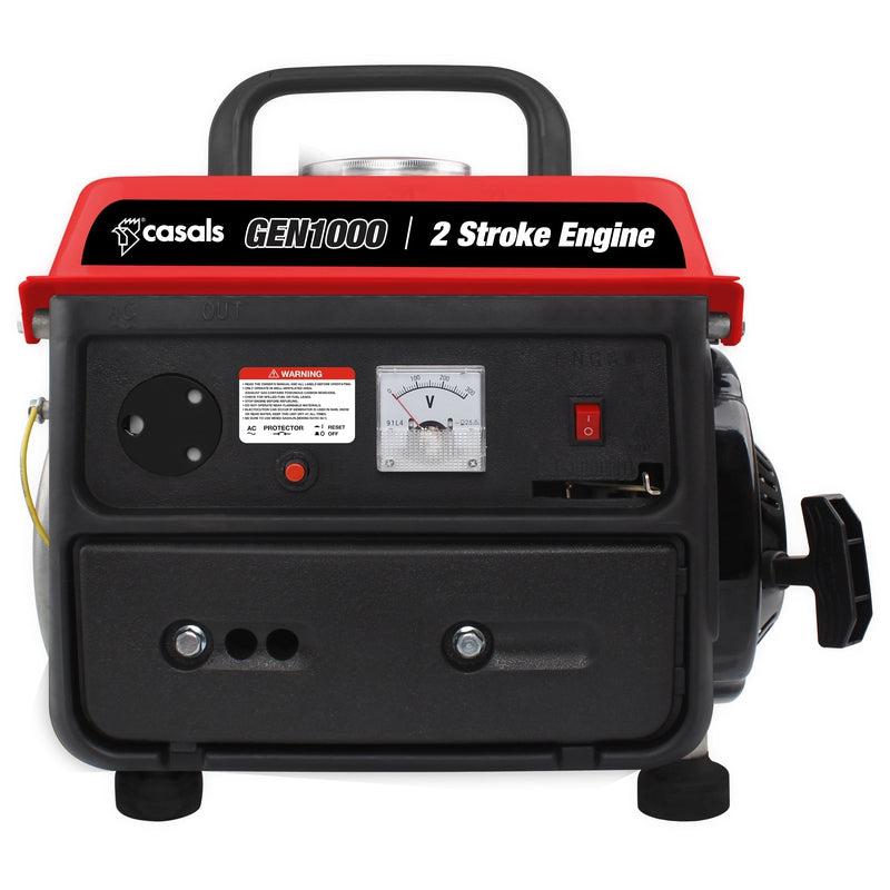 Casals Generator Recoil Start Steel Red 2 Stroke 750W