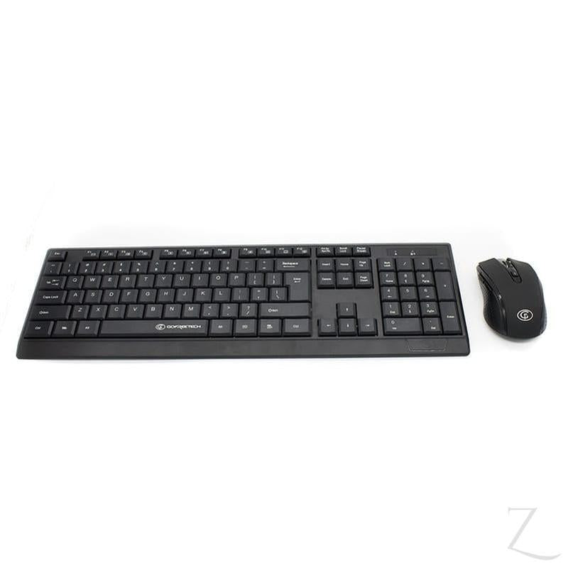 GoFreetech Wireless Keyboard / Mouse Combo - Black
