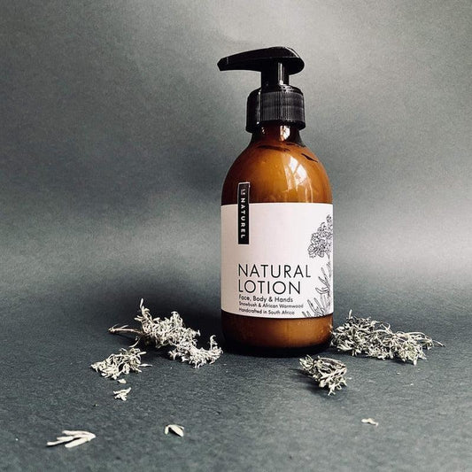 Natural Lotion - For Hands, Face & Body -Cape Snowbush & African Wormwood - (200ml) Le Naturel