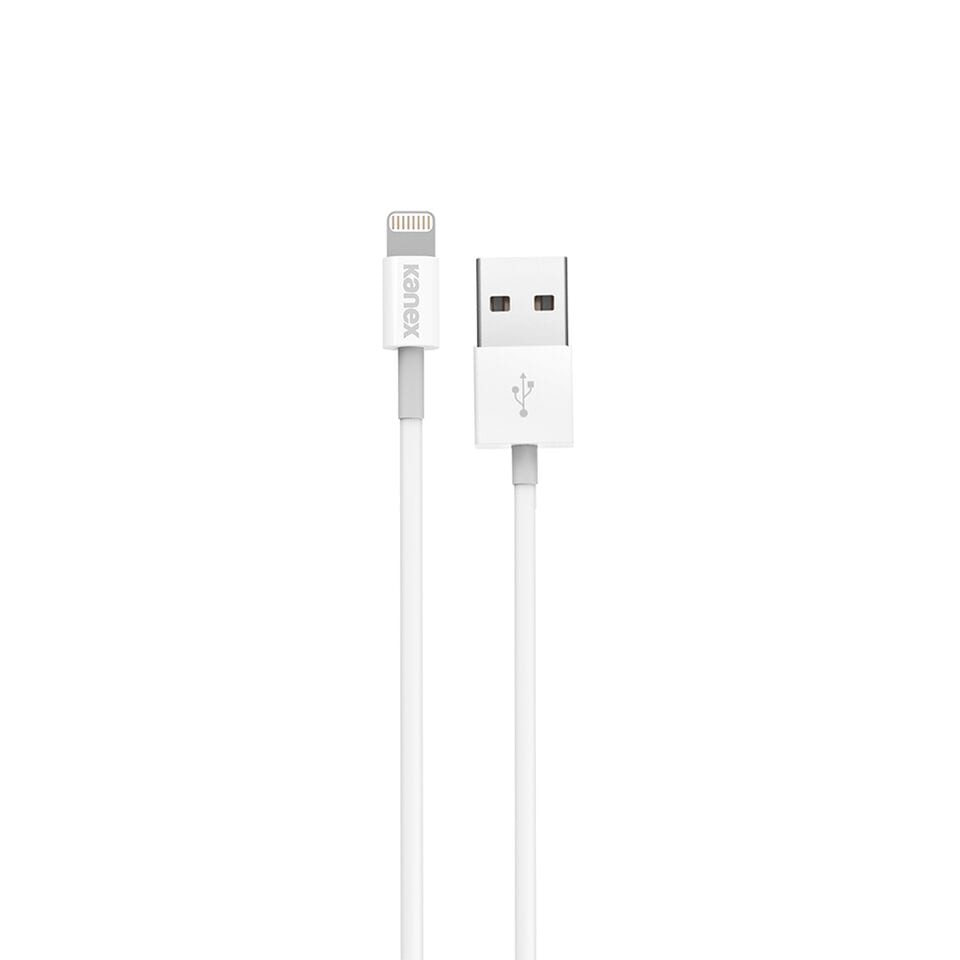 Kanex Lightning 1.2m Thin Cable - White