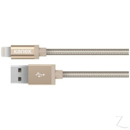 Kanex Lightning 1.2m Aluminium Cable - Gold
