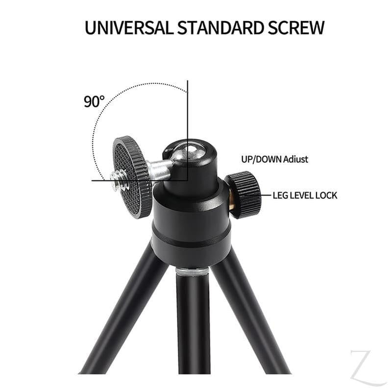 Ausdom LT1 Lightweight Mini Tripod - Black