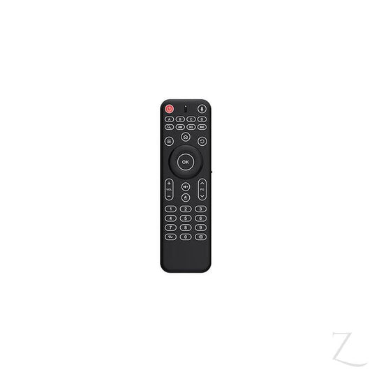 Rii 2in1 Dual-Sided QWERTY AirMouse Wireless Remote - Black