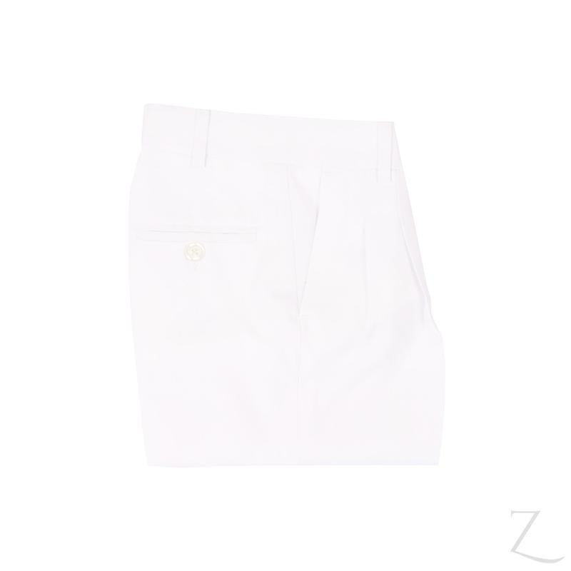 Beltloop Trouser - White