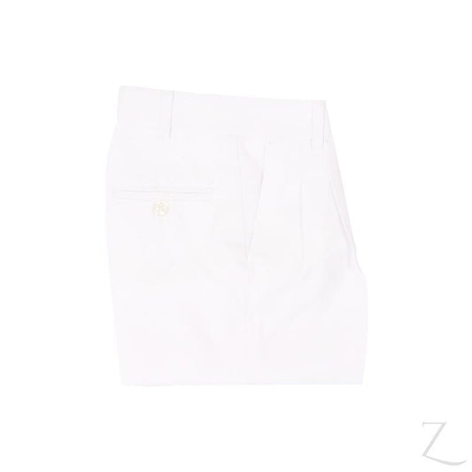 Beltloop Trouser - White