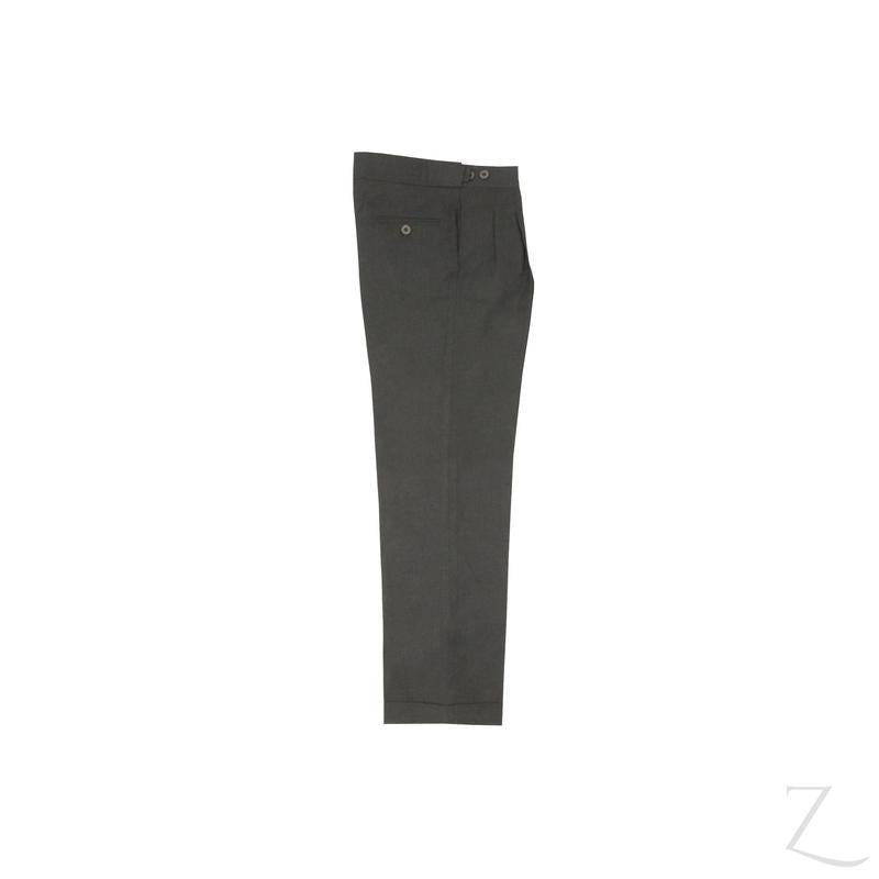 Extension Waistband Trouser - Grey