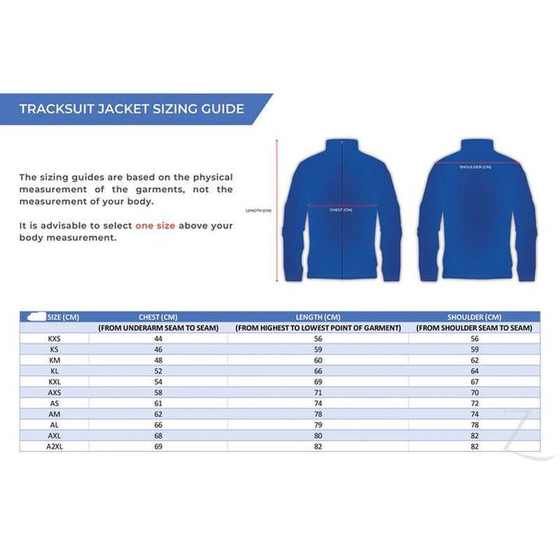 Tracksuit Set Plain - Navy/White