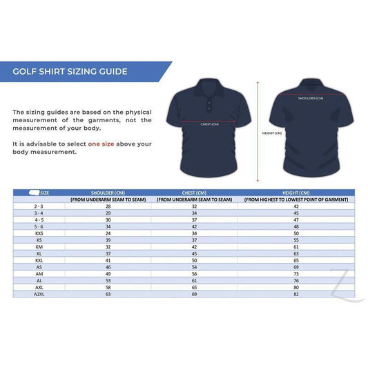Golf Shirt Plain - Navy