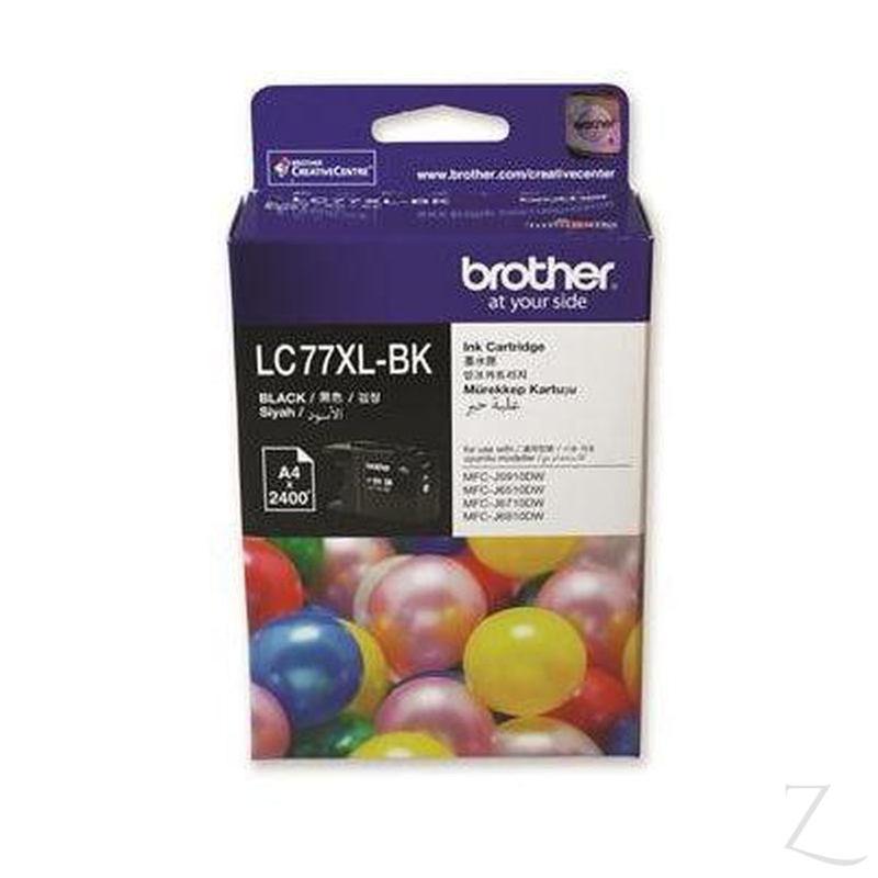 Brother High Yield Black Cartridge for MFCJ6510DW | LC77XL-BK