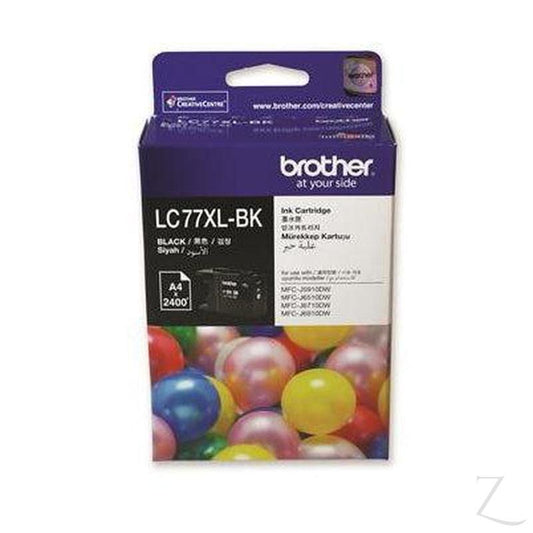 Brother High Yield Black Cartridge for MFCJ6510DW | LC77XL-BK