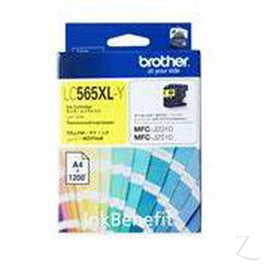 Brother High Yield Yellow Cartridge for MFCJ3520/ MFCJ3720 | LC565XL-Y