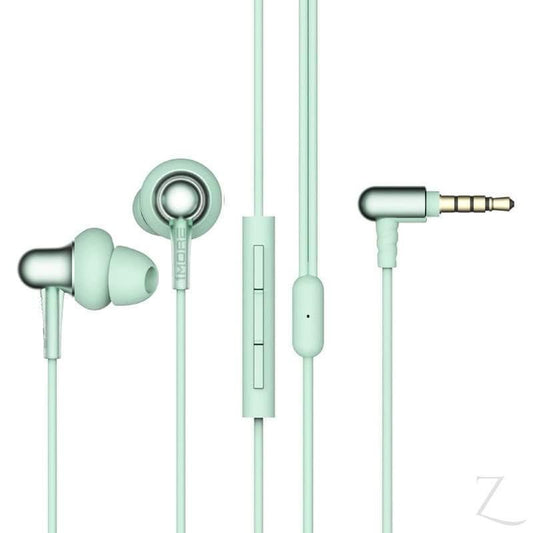 Buy-1MORE Stylish E1025 Dual-Dynamic Driver 3.5mm In-Ear Headphones Promo Bundle - Green-Online-in South Africa-on Zalemart