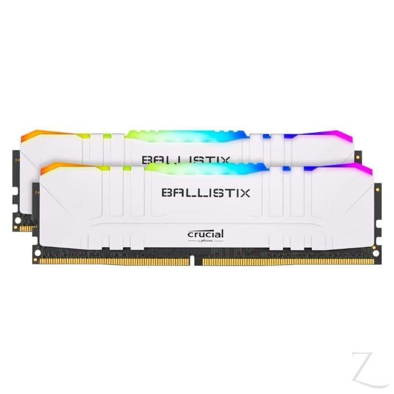 Buy-Crucial Ballistix RGB 32GBKit (2x16GB) DDR4 3200MHz Desktop Gaming Memory - White-Online-in South Africa-on Zalemart