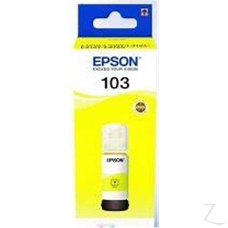 Buy-Epson Ink Bottles Yellow 65ml EcoTank L5190 / L3111 / L1110 / L3150 / L3110 Epson 7500 pages-Online-in South Africa-on Zalemart