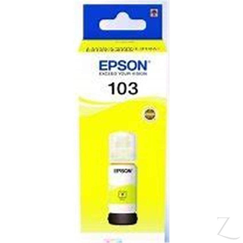 Buy-Epson Ink Bottles Yellow 65ml EcoTank L5190 / L3111 / L1110 / L3150 / L3110 Epson 7500 pages-Online-in South Africa-on Zalemart