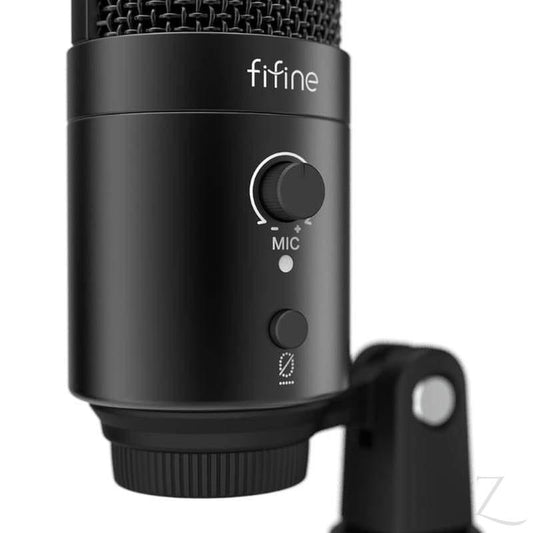 Buy-Fifine K683A Type-C Cardioid USB Microphone + TRIPOD-Online-in South Africa-on Zalemart