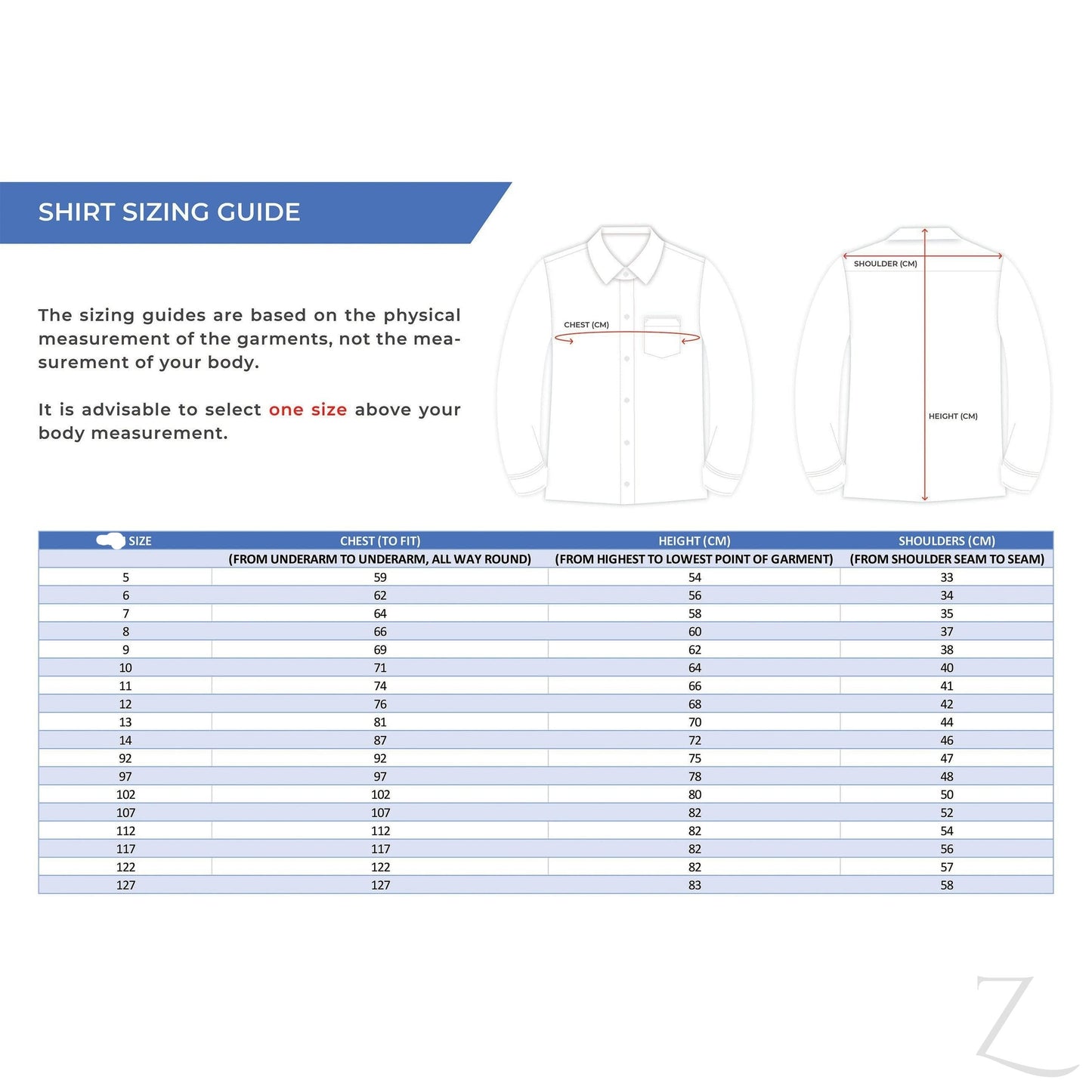Buy-Longsleeve Raised Collar Shirt - Blue-Online-in South Africa-on Zalemart