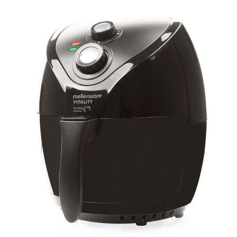 Buy-Mellerware Air Fryer With Timer Manual Plastic Black 2.6L 1400W "Vitality"-Online-in South Africa-on Zalemart