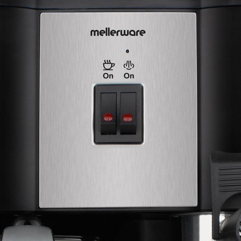 Buy-Mellerware Coffee Maker 3 In 1 Plastic Black 12 Cup 1700W "Modena"-Online-in South Africa-on Zalemart