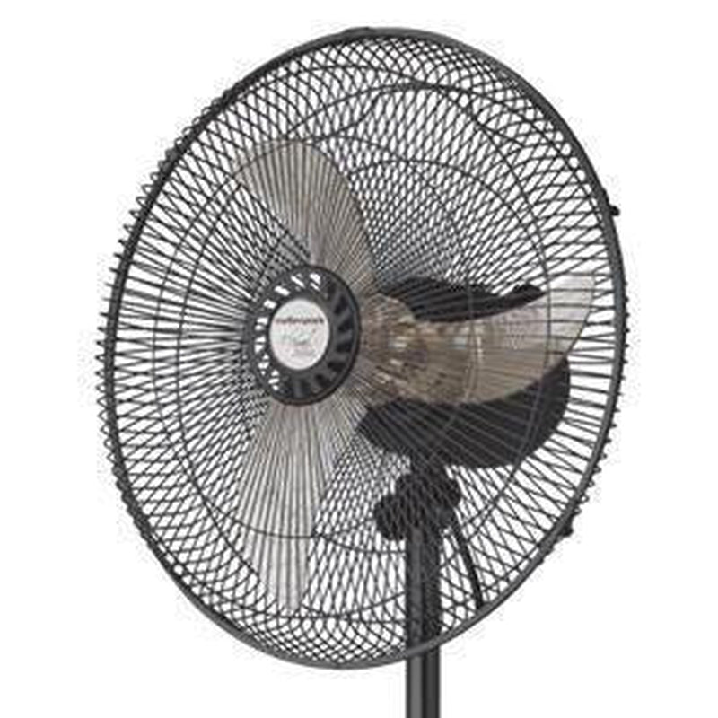 Buy-Mellerware Fan 3 Speed Height Adjustable Pedestal Steel Black 40cm 50W "Elegant Breeze"-Online-in South Africa-on Zalemart