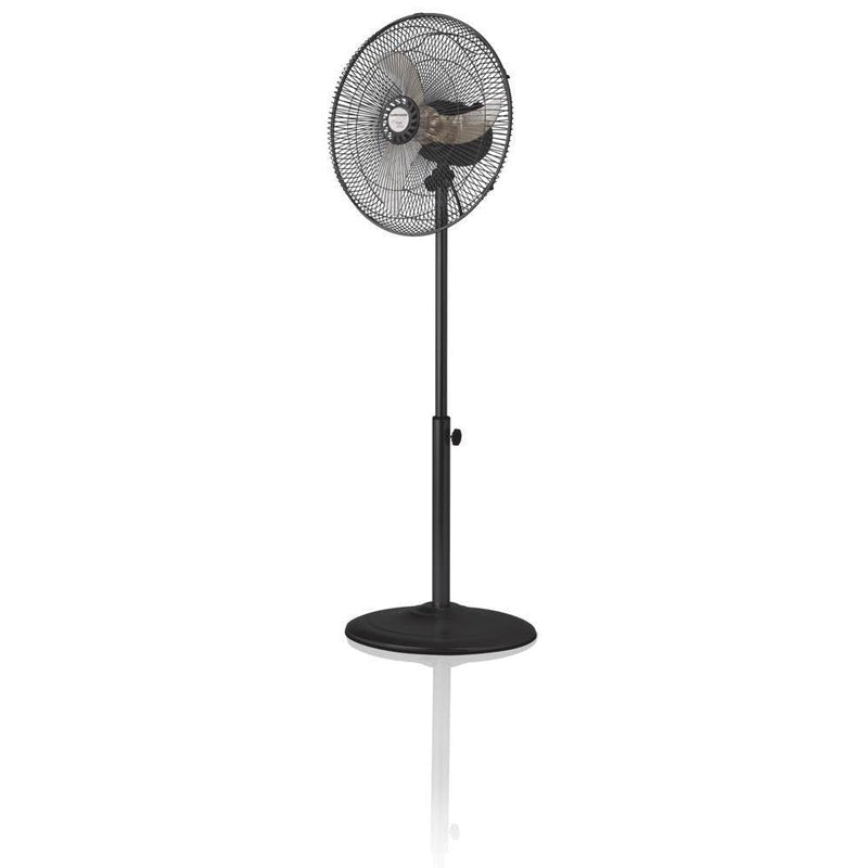 Buy-Mellerware Fan 3 Speed Height Adjustable Pedestal Steel Black 40cm 50W "Elegant Breeze"-Online-in South Africa-on Zalemart