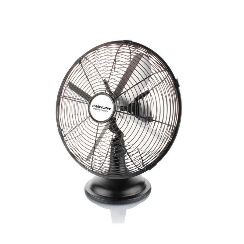 Buy-Mellerware Fan Desktop Steel Black 30cm 35W "Aquillo Breeze"-Online-in South Africa-on Zalemart