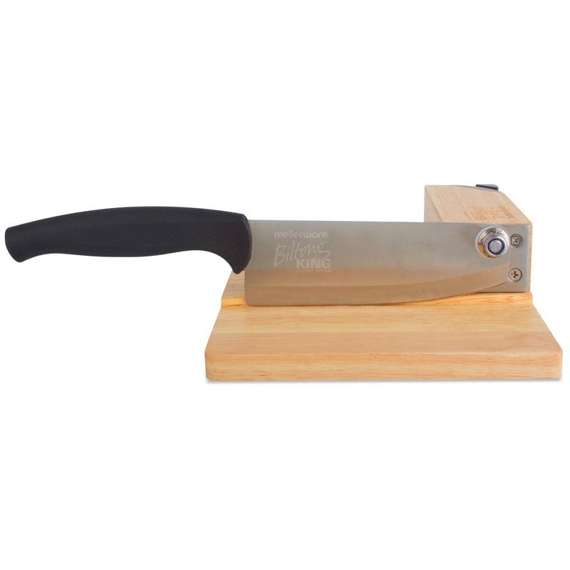 Buy-Mellerware Food Cutter Detachable Knife Wood "Biltong King"-Online-in South Africa-on Zalemart