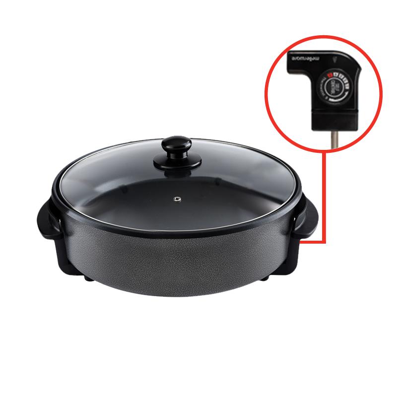 Buy-Mellerware Frying Pan Electric Non-Stick Black 35cm 1500W "Alonzo"-Online-in South Africa-on Zalemart