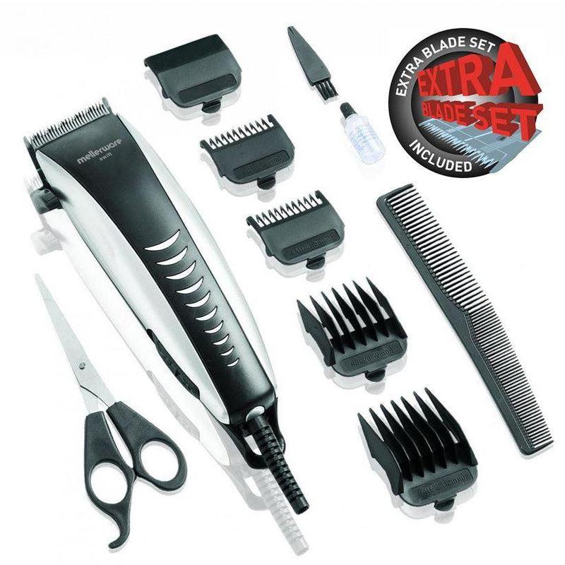 Buy-Mellerware Hair Clipper 12 Piece Set Plastic Silver 10W "Swift"-Online-in South Africa-on Zalemart