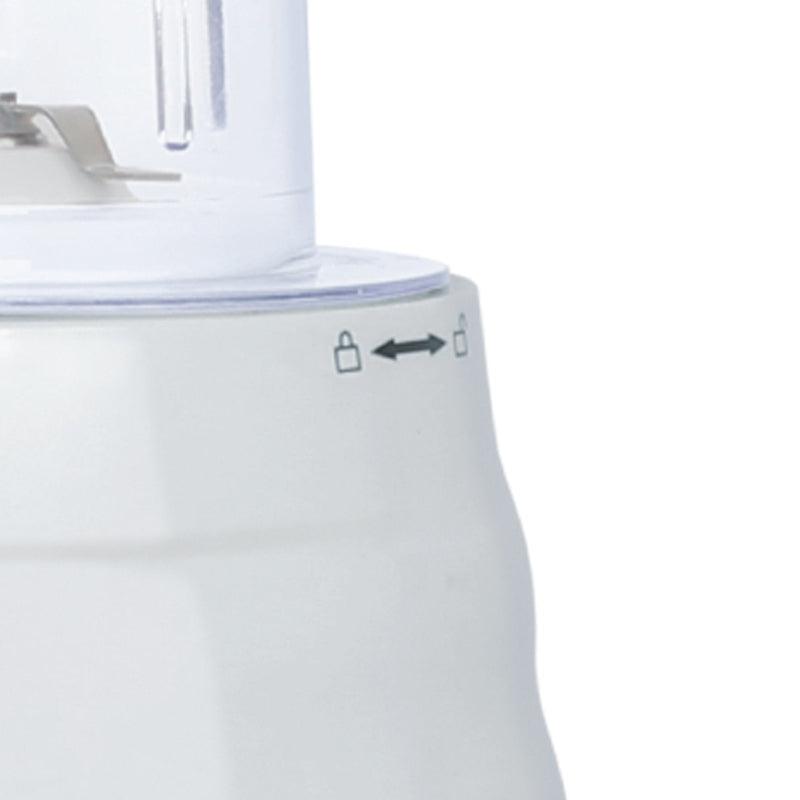 Buy-Mellerware Jug Blender With Coffee Mill & 4 Metal Straws Plastic White 1.5L 500W "Sylvio"-Online-in South Africa-on Zalemart