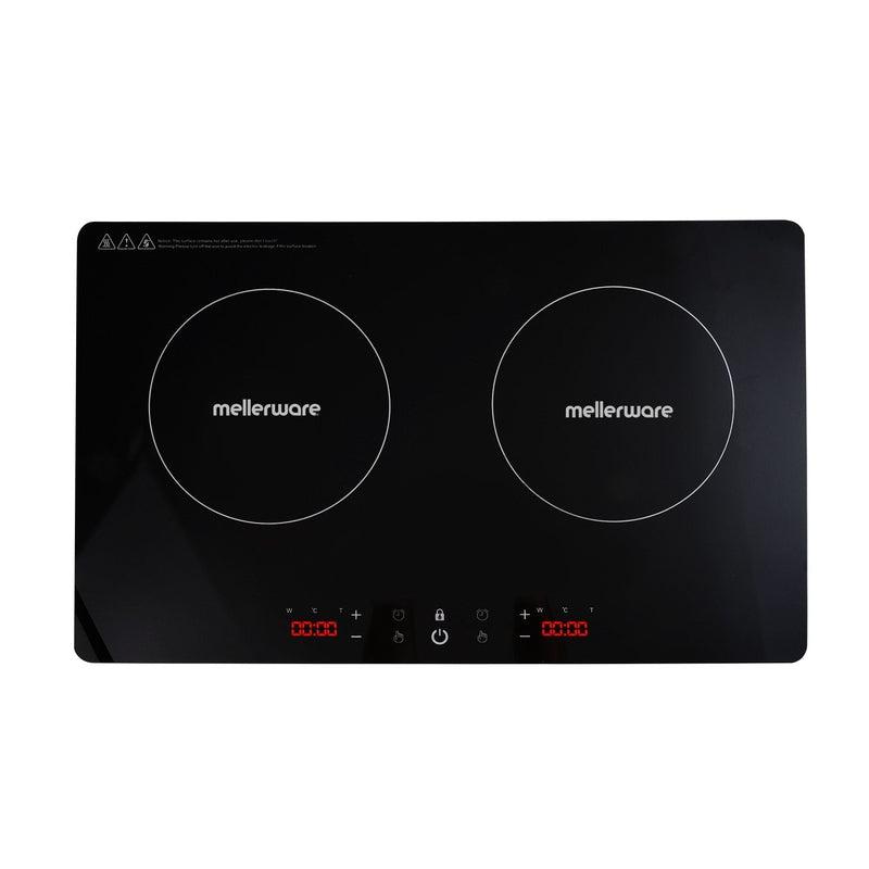 Buy-Mellerware Pack 10 Piece Black Induction Cooker And Pot Set 3000W "Capri"-Online-in South Africa-on Zalemart