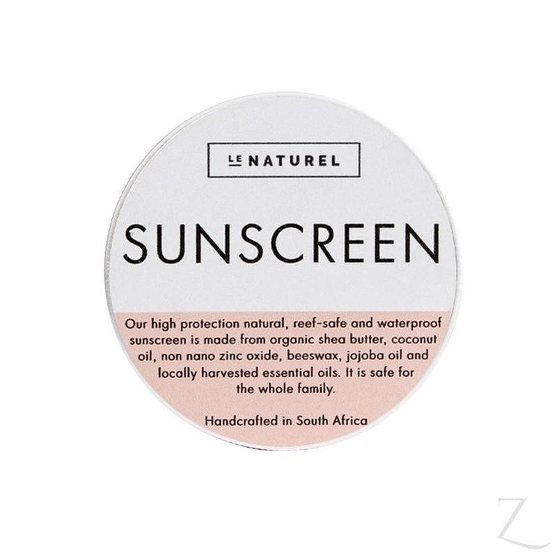 Natural Sunscreen 30ml - Zalemart