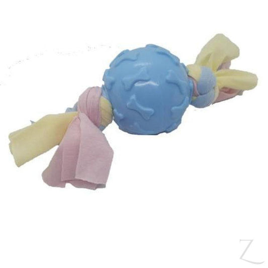 Puppy Teething Ball - Assorted Colours - Zalemart