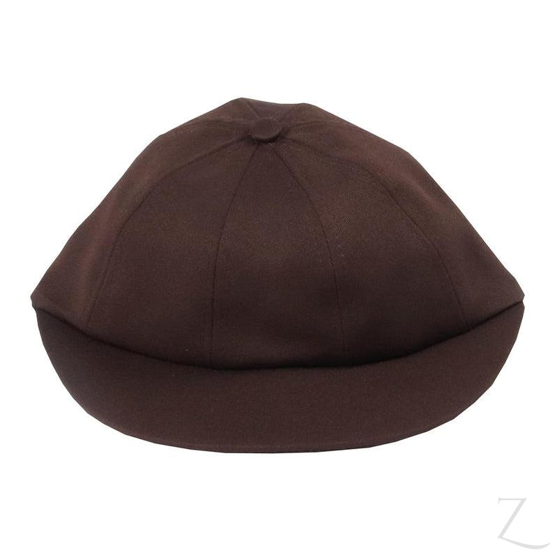 Buy-School Cap Plain - Brown-53-Online-in South Africa-on Zalemart