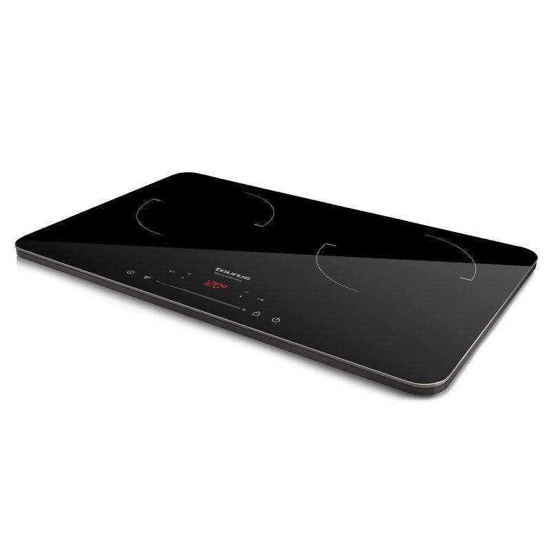 Buy-Taurus Induction Cooker Double LED Display Crystal Black Variable Heat Settings 3500W "Darkfire Double"-Online-in South Africa-on Zalemart