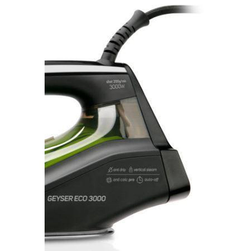 Buy-Taurus Iron Steam / Dry / Spray Anodized Black 330ml 3000W "Geyser Eco 3000"-Online-in South Africa-on Zalemart
