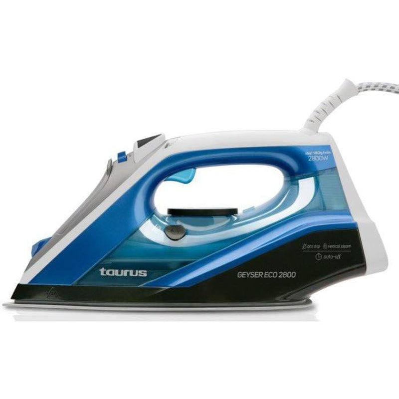 Buy-Taurus Iron Steam / Dry / Spray Titanium Blue 330ml 2800W "Geyser Eco 2800"-Online-in South Africa-on Zalemart