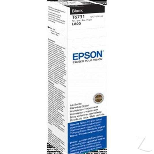 EPSON T6731 Black Ink Bottle EcoTank