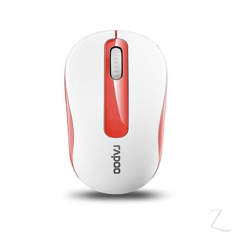 RAPOO WIRELESS MOUSE M10PLUS RED 2 YEAR CARRY IN WARRANTY