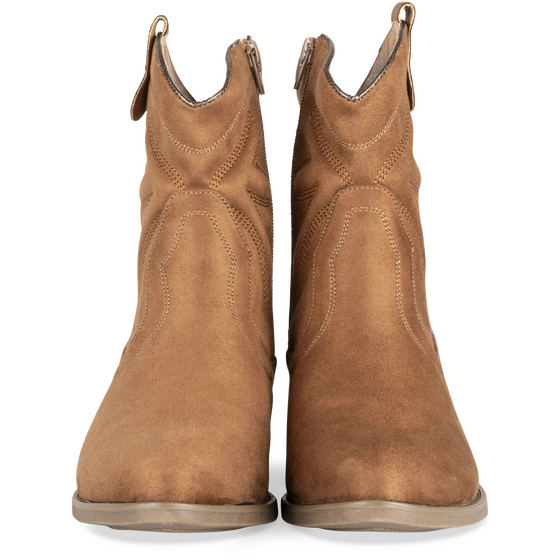 Ladies Cowboy Ankle Boots | Plain Pattern | "Merry"