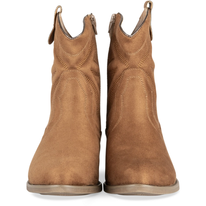 Ladies Cowboy Ankle Boots | Plain Pattern | "Merry"