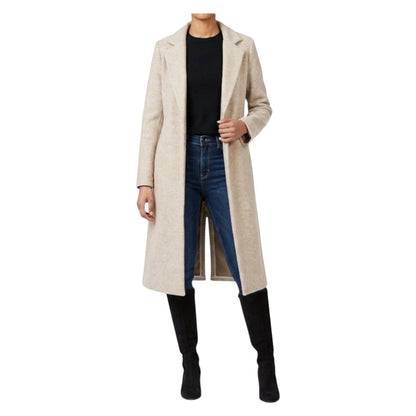 Ladies Strong Felt Textured Coat | Plain | "Zia" - B Grade
