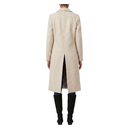 Ladies Strong Felt Textured Coat | Plain | "Zia" - B Grade