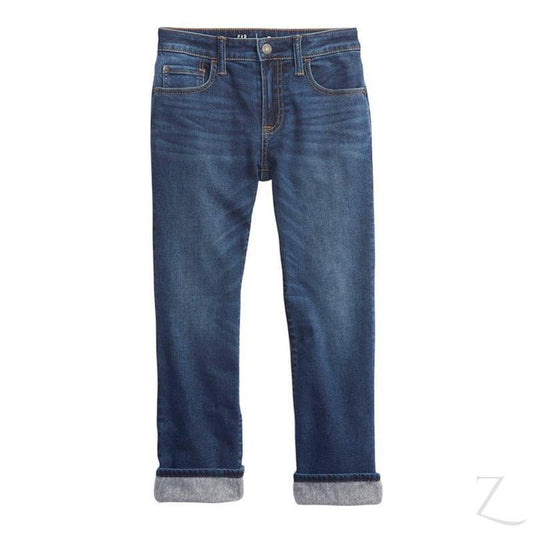 Buy-Boys' Super Strong Stretchy Straight Denim Jeans | Insulated | "Bobo"-Dark Blue-5 Years-Regular-Online-in South Africa-on Zalemart