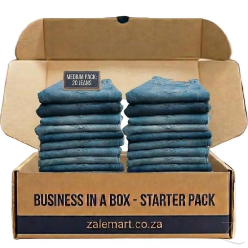 Buy-Business in a Box - We Choose the Best Denim Jeans for You-Medium Box - 20 Jeans-Best Skinny Jeans-Online-in South Africa-on Zalemart