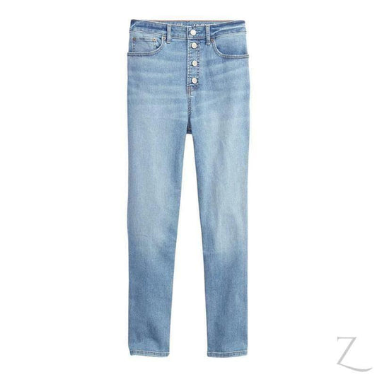 Buy-Girls' Extra High Rise Super Stretchy Super Skinny Super Strong Denim Jeans | Button Fly | "Bobo"-Online-in South Africa-on Zalemart