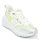Buy-Ladies Athletic Sneakers | Lace Up | "Shaka"-White & Zest-2.5-Online-in South Africa-on Zalemart