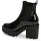 Buy-Ladies Block Heel Chelsea Boots | Shiny | "Tops"-Online-in South Africa-on Zalemart