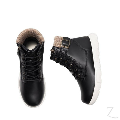 Buy-Ladies Casual Ankle Boots | Fleece Lining | "Jabu" - A Grade-Online-in South Africa-on Zalemart